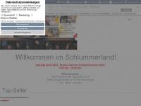 schlummerland-mm.de Webseite Vorschau