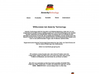 amenitytechnology.de Webseite Vorschau