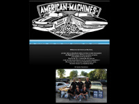 american-machines.de Webseite Vorschau