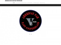 american-v8-club.ch Webseite Vorschau