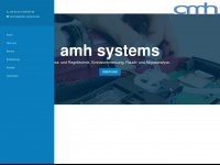 amh-systems.de Webseite Vorschau