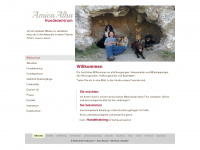 amica-alba.de Webseite Vorschau