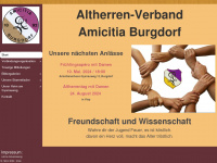 amicitia-burgdorf.ch Webseite Vorschau
