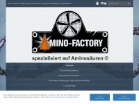 amino-factory.de Webseite Vorschau