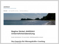 amissa-unternehmensberatung.de Webseite Vorschau