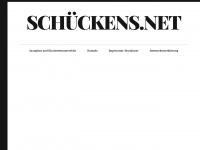 schueckens.net Webseite Vorschau