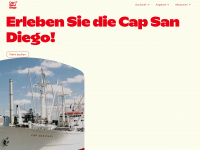 capsandiego.de Webseite Vorschau