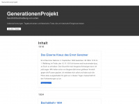 generationenprojekt.de Webseite Vorschau