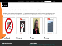 ibka.org Webseite Vorschau