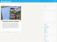 wuerzburcher.de Webseite Vorschau