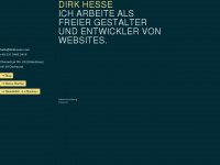 dirkhesse.com Webseite Vorschau