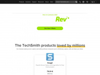 techsmith.com Webseite Vorschau