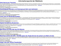websozis.info Webseite Vorschau