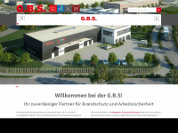 gbs-brandschutz.de Webseite Vorschau