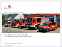 feuerwehr-bous.de Webseite Vorschau