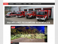 feuerwehr-gersweiler.de Webseite Vorschau