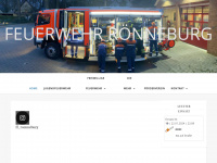 feuerwehr-roenneburg.de Webseite Vorschau