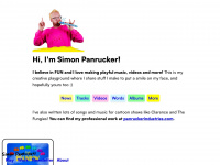 simonpanrucker.com Webseite Vorschau