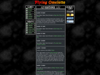 flyingomelette.com Webseite Vorschau