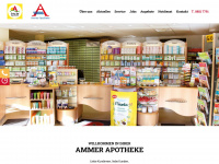 ammer-apotheke.de Webseite Vorschau