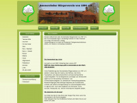 ammersbeker-buergerverein.de Webseite Vorschau