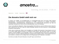 amostra.de Webseite Vorschau