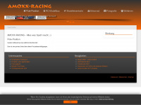 amoxx-racing.de Webseite Vorschau