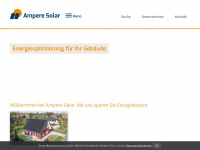 ampere-solar.de Webseite Vorschau