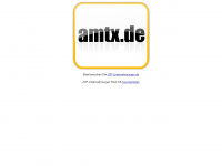 amtx.de Webseite Vorschau