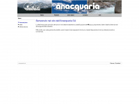 anacquaria.ch Webseite Vorschau
