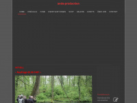 anda-production.ch Webseite Vorschau