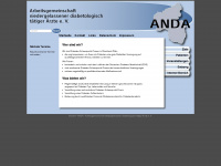 anda-rlp.de Webseite Vorschau