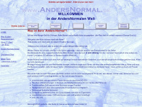 andersnormal.de Webseite Vorschau