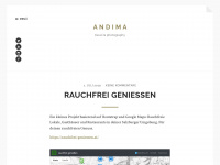 andima.at Webseite Vorschau