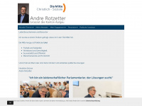 andre-rotzetter.ch Webseite Vorschau