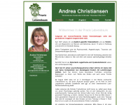 andrea-christiansen.de Webseite Vorschau