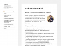 andrea-giovannini.ch Webseite Vorschau
