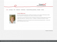 andrea-lienhart.de Webseite Vorschau