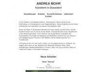 andrea-mohr.de Webseite Vorschau
