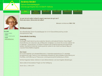 andrea-seidel-gesundheitscoach.de Webseite Vorschau