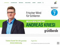 andreaskriesi.ch Webseite Vorschau