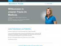 andreatews.de Webseite Vorschau