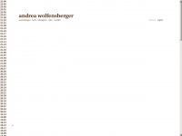 andreawolfensberger.ch Webseite Vorschau