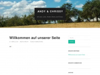 andy-chrissy.de Webseite Vorschau