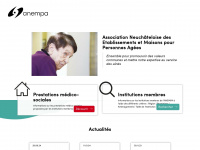 anempa.ch Webseite Vorschau