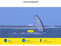 aerotechsails.com Webseite Vorschau