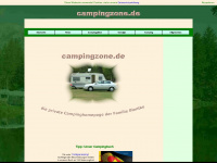 campingzone.de Webseite Vorschau