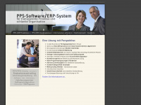 pps-erp-software.de Webseite Vorschau