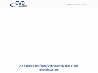evo-solutions.at Webseite Vorschau