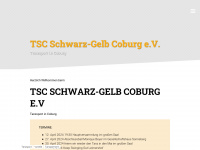 tsc-schwarzgelb-coburg.de Webseite Vorschau